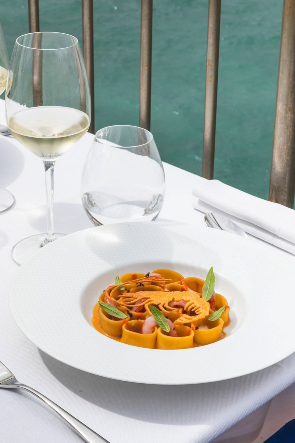 Capo Santa Chiara Genoa Liguria Italy restaurant review